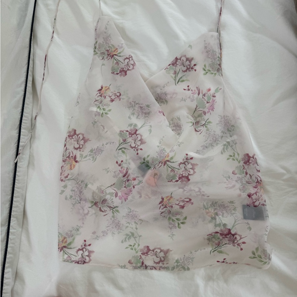 MAJORELLE Floral Camisole in Soft Pastels